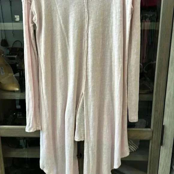 Free People Aria Trapeze Long Sleeve Size XS LIGHT PINK - Picture 6 of 6